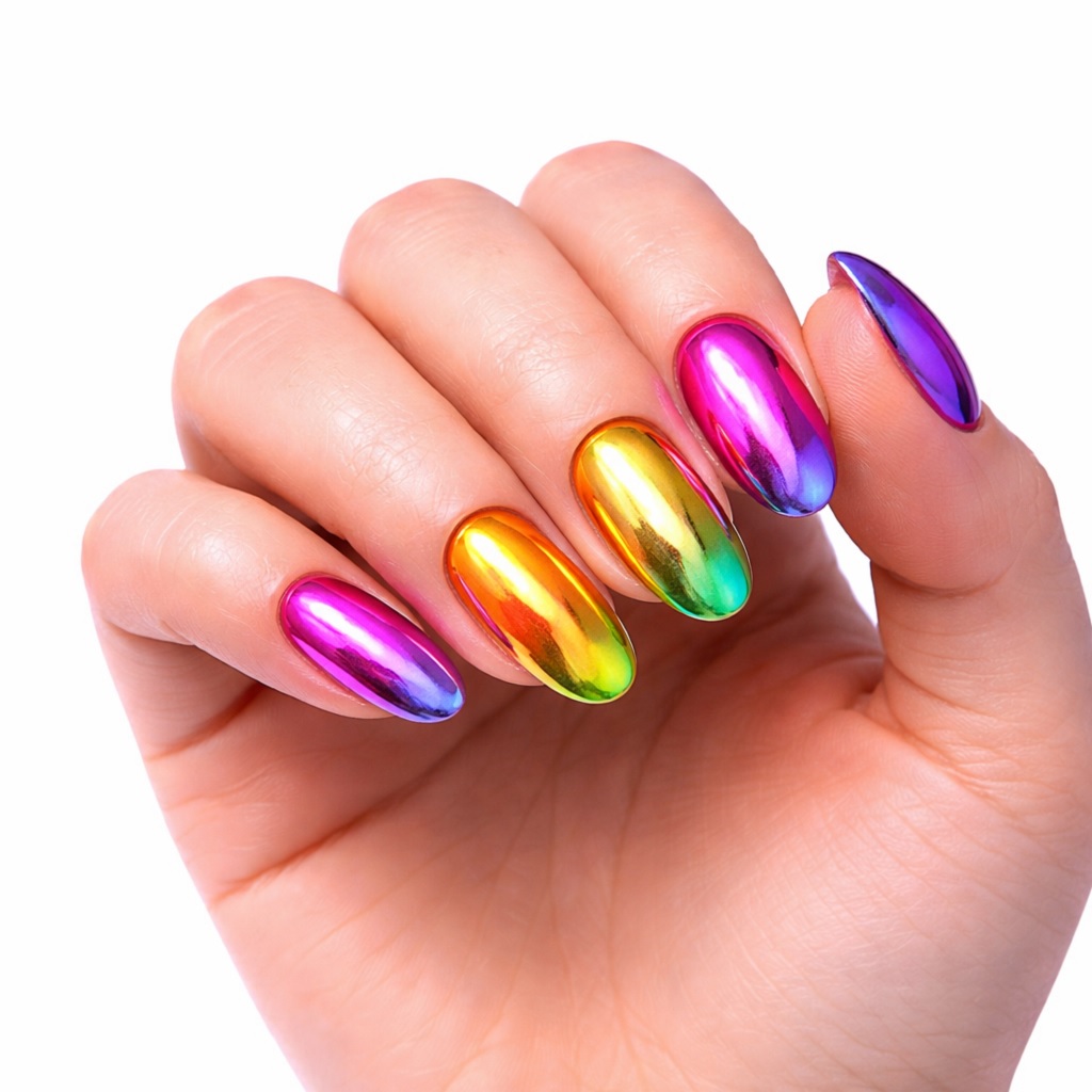 Neon Chrome: Futuristic Shine